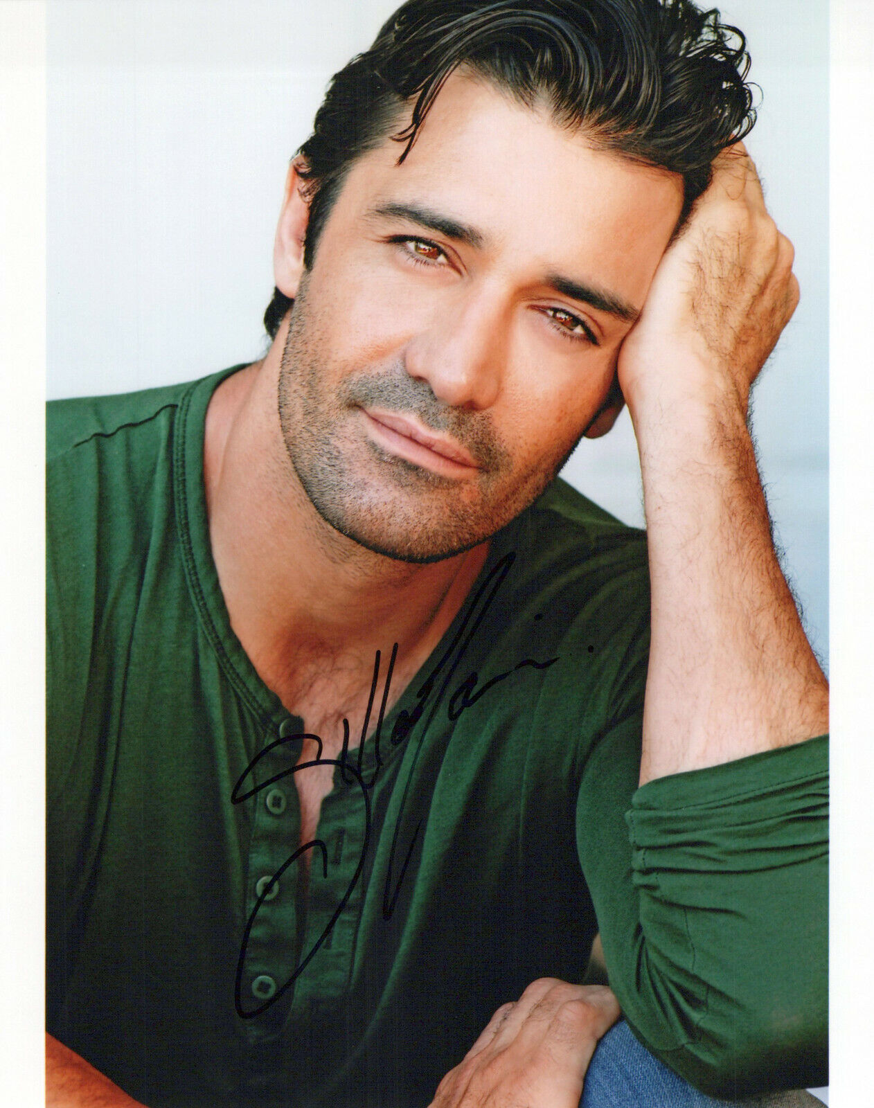 Gilles Marini head shot autographed Photo Poster painting signed 8x10 #2