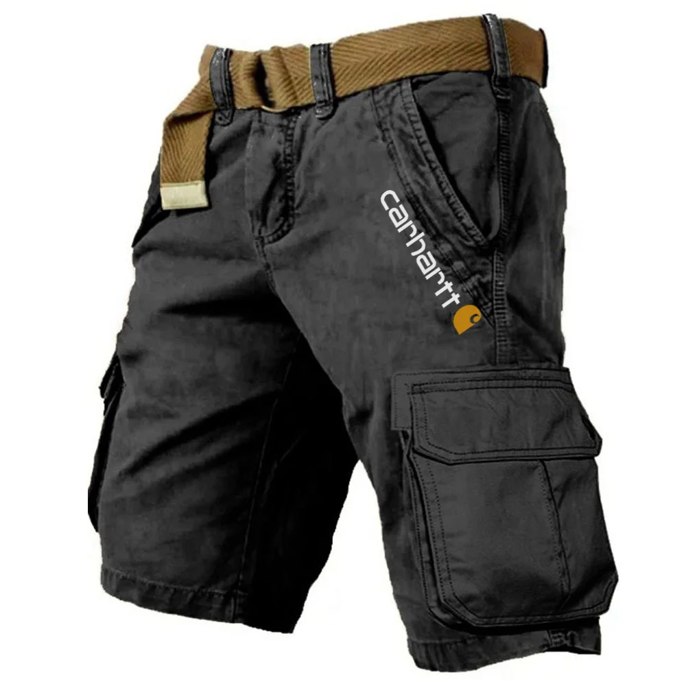 Men's Multiple Pockets Wear-Resistant Cargo Shorts