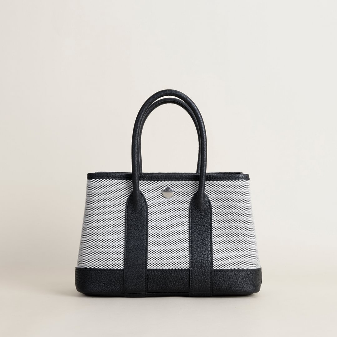 Mini Garden Party 89 Noir Negonda/Toile PHW 