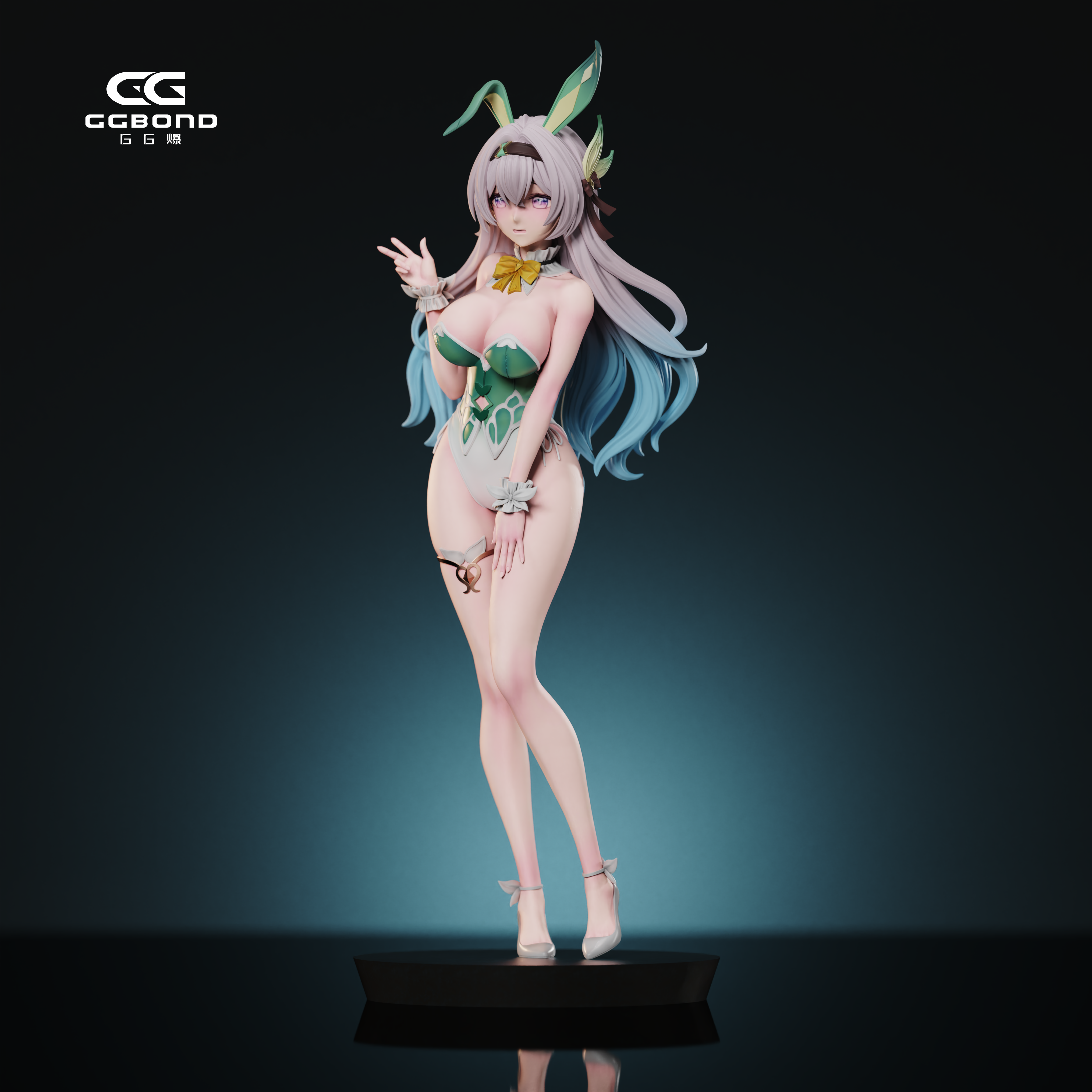 GGBOND Studio - Honkai: Star Rail Firefly Bunny 1/6 Statue(GK) (Adult 18+)-