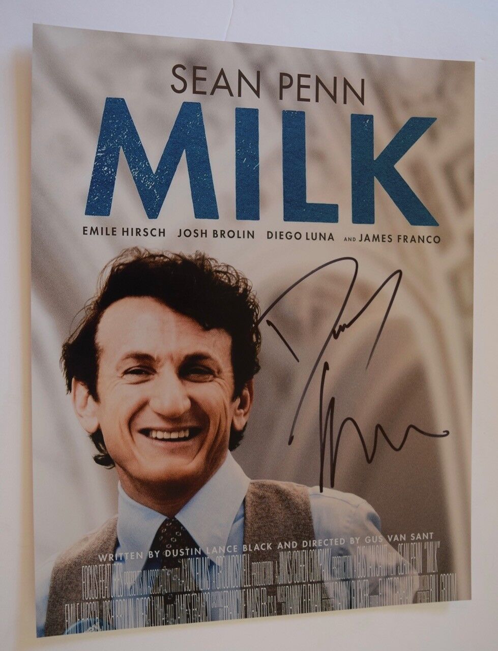 Danny Elfman Signed Autographed 11x14 Photo Poster painting MILK COA VD