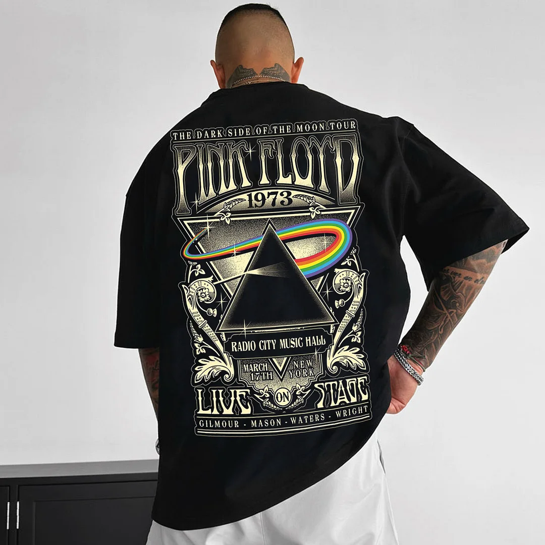 Pink Floyd Rock Band Tour Oversized T-shirt