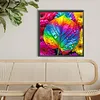 Diamond Painting -DIY Round Drill Colorful Leaves(40x40cm)