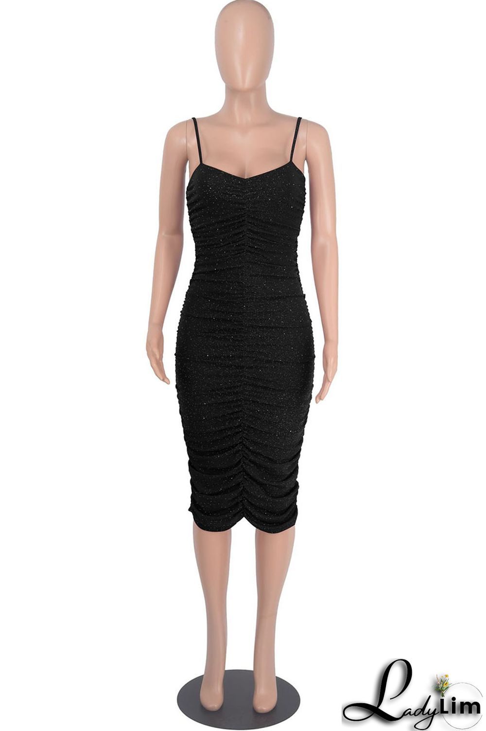 Purple Sexy Solid Split Joint Fold Spaghetti Strap One Step Skirt Dresses