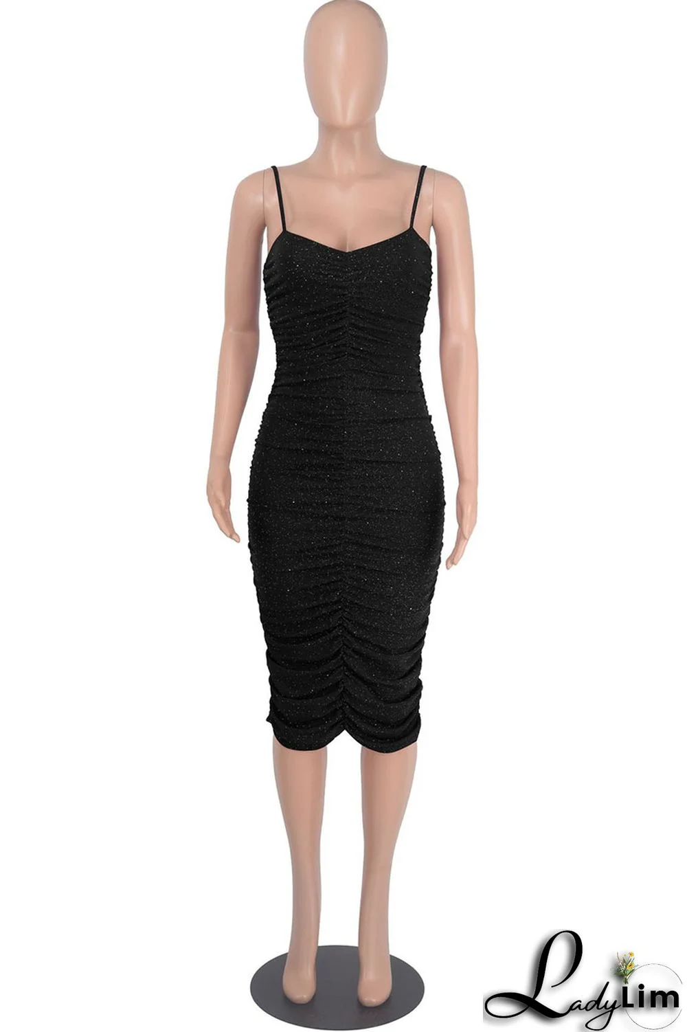 Purple Sexy Solid Split Joint Fold Spaghetti Strap One Step Skirt Dresses