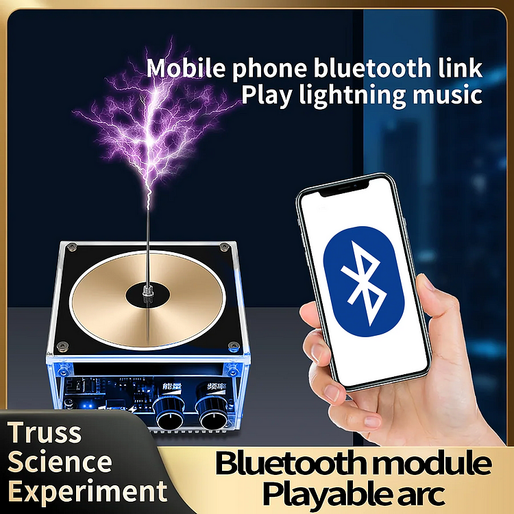 Super hot Fun Science Experiments- Bluetooth Musical Tesla Coil