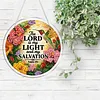 Diamond Painting Acrylic Single-Sided Drill Hummingbird Bible Verse Sign Pendant for Home Decor