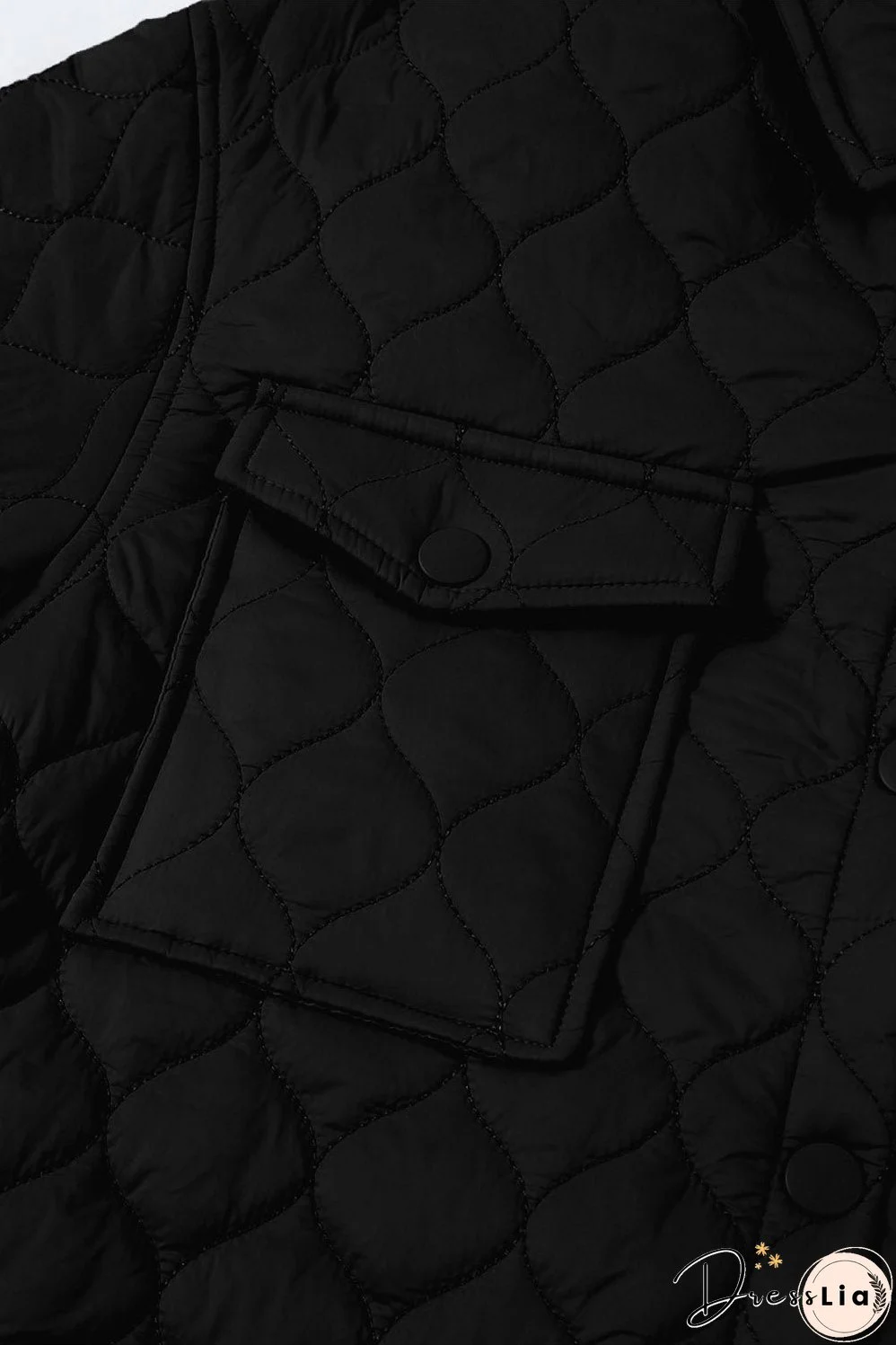 Snap Down Collared Winter Coat