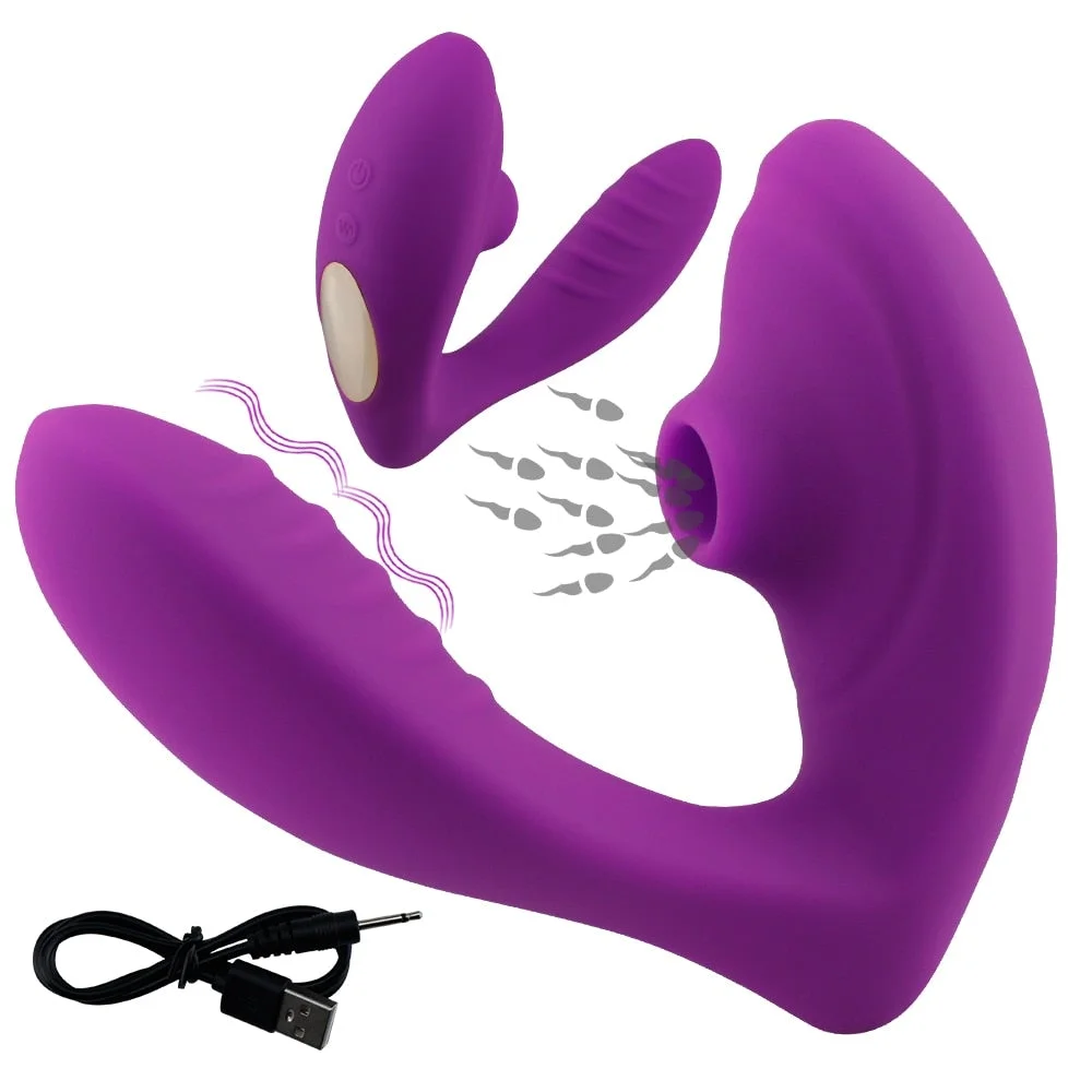 Vagina Sucking Vibrator 10 Speeds Vibrating Sucker Oral Sex Suction Clitoris Stimulation Female Masturbation Erotic Sex Toys For Adults Sexual Wellness