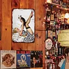 Lady & French Bulldog - Vintage Metal Signs(8*12Inch)-Pin-up-girls