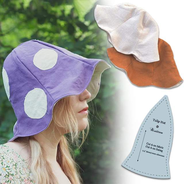 DIY Tulip Hat Tutorial With Template DIY Tulip Hat Tutorial With Template
