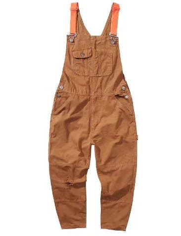 Leslie - Women's canvas dungarees with a relaxed fit  Radinnoo.com