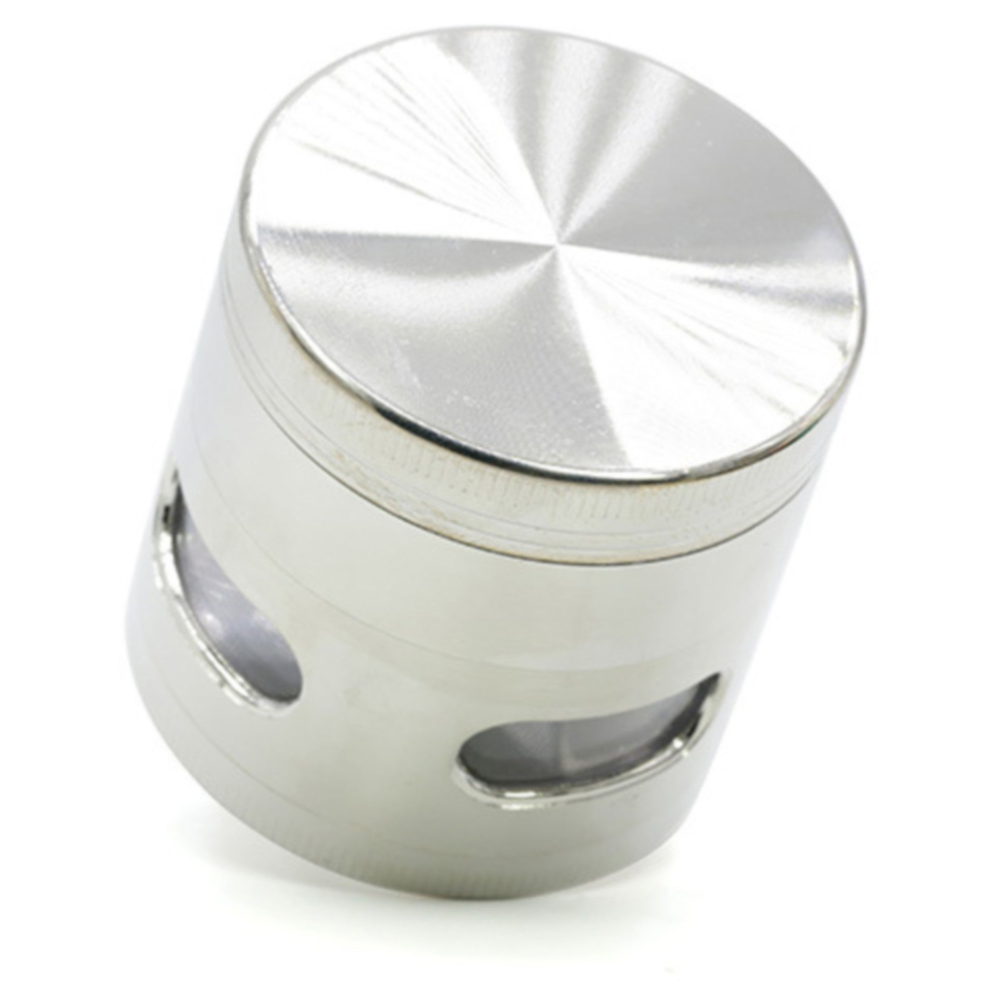 4 Piece Zinc Alloy 52MM Side Window Grinder-Silver