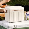 6L Camping Cooler Box Insulated Ice Chest Portable Ice Bucket for Outdoor Use