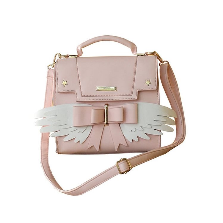 Magical Girl Wing Cute Pink Shoulder Bag