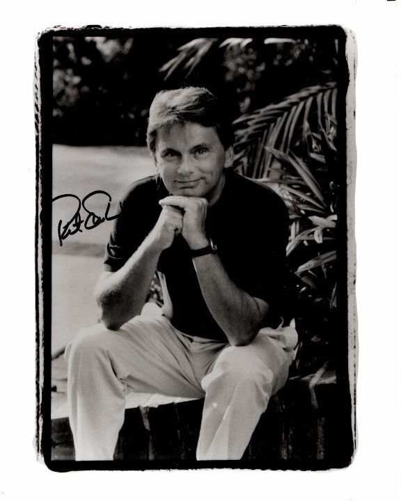 PAT SAJAK signed autographed 8x10 Photo Poster painting WHEEL OF FORTUNE