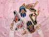 6PCS Double Sided Special Shape Diamond Painting Keychain Kits