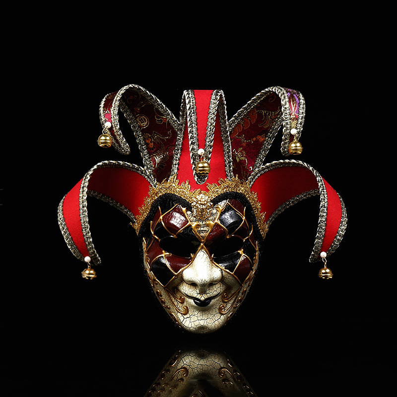 Circus Joker Mask Halloween