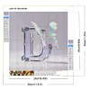 Letter D - Full Round Drill Diamond Painting