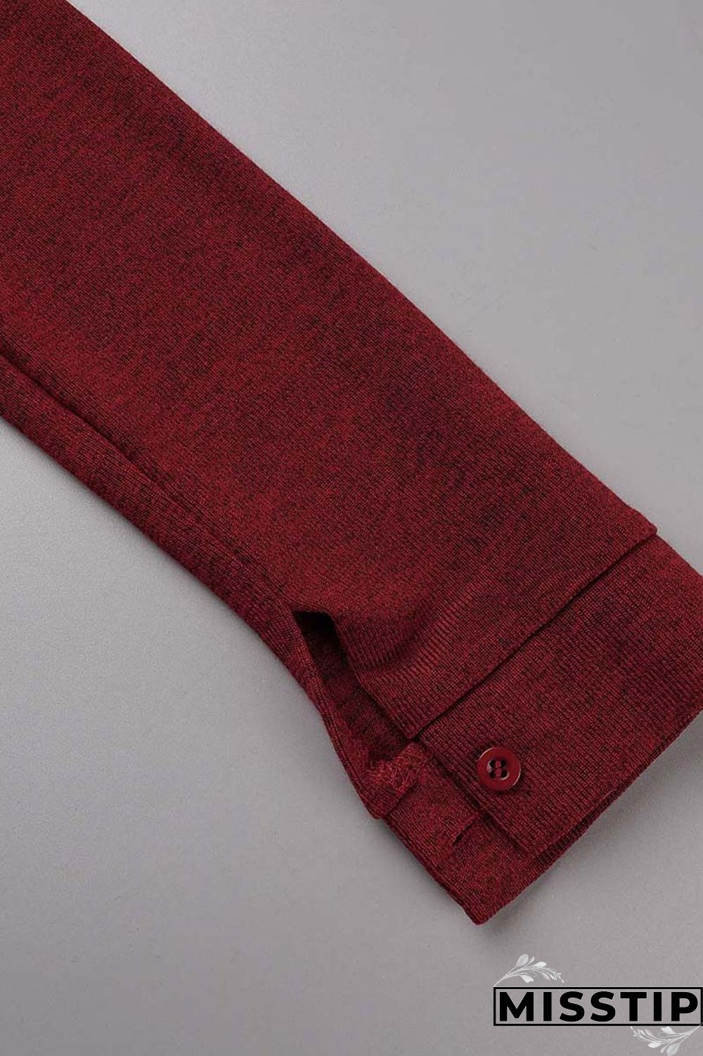 Army Green Casual Solid Basic V Neck Long Sleeve Two Pieces