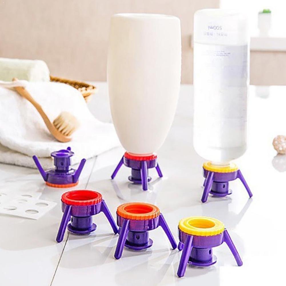 6pcs Inverted Cover Plastic Bottle Holder
