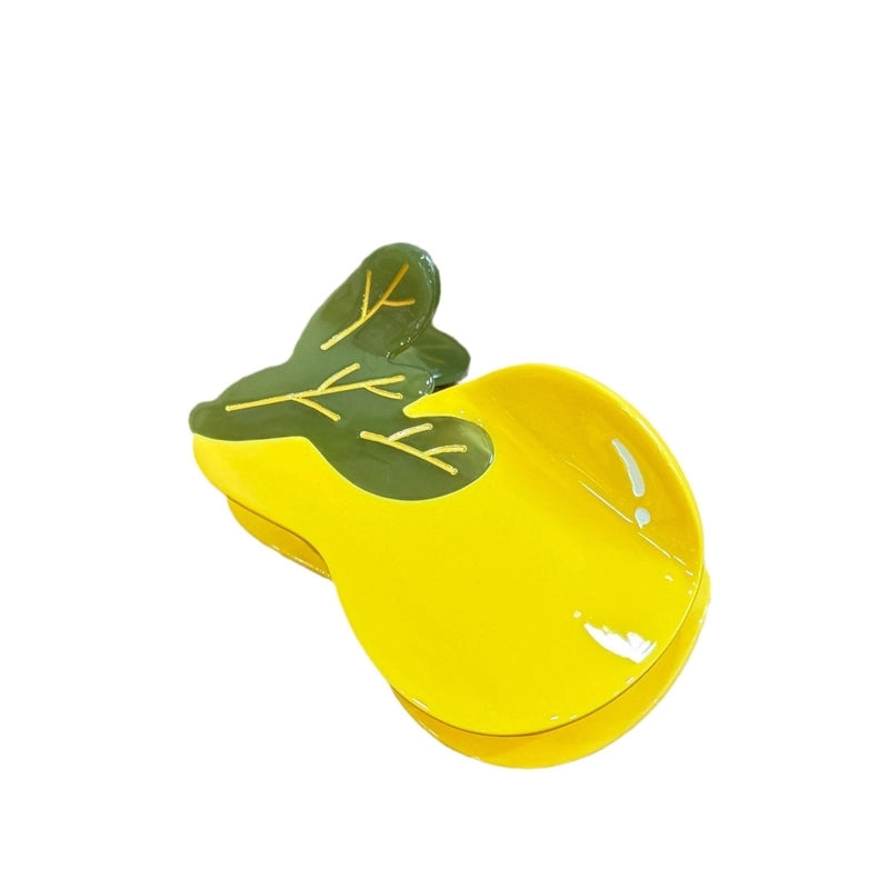 Cute Minimalist Women’s Fruit Acetic Acid Sheets Hair Claws