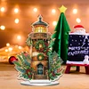Weihnachtsleuchtturm - 5d DIY Basteln Ornament