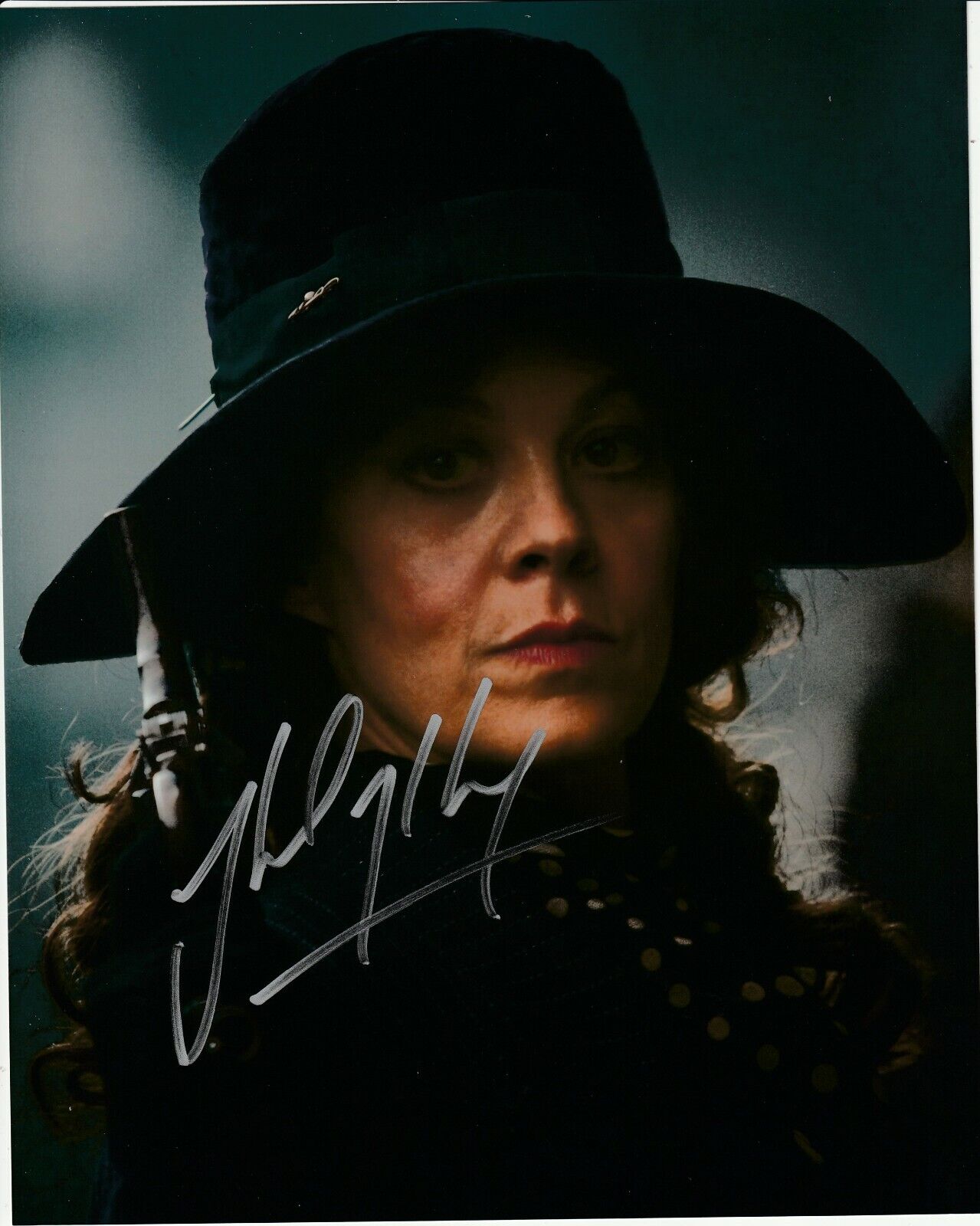 Helen McCRORY ?52 in 2021 ink signed Peaky Blinders `Polly` 8x10 pic