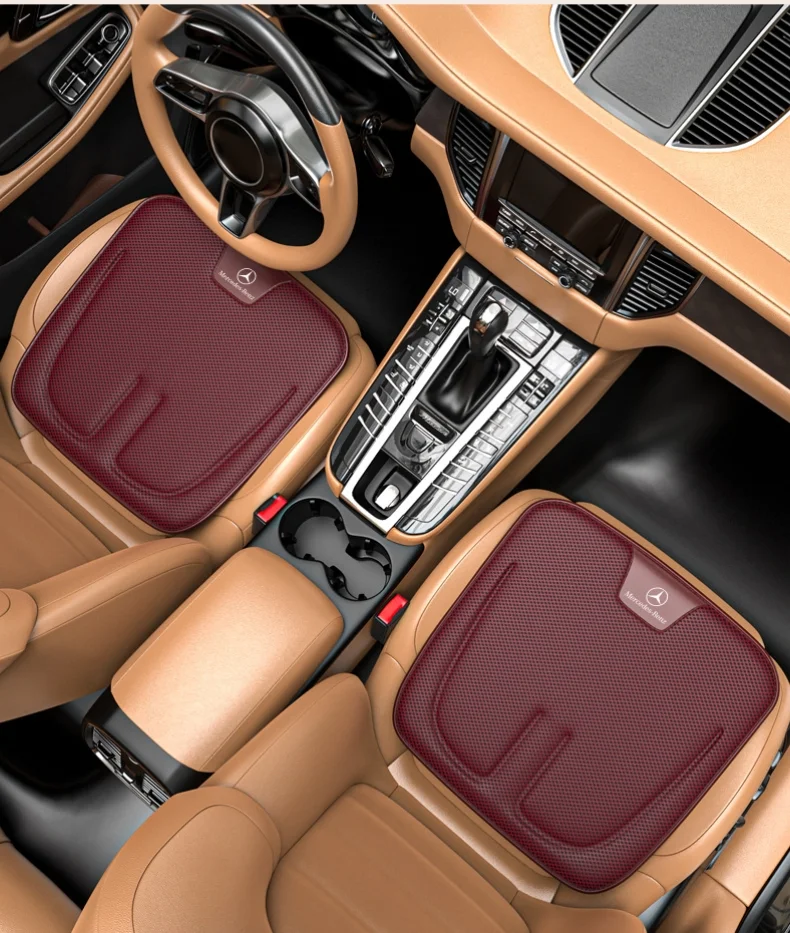 Summer car cooling mat ice silk car seat cushion