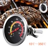BBQ Barbecue Thermometer Display Oven Grill Rotisserie Food Temp Gauge