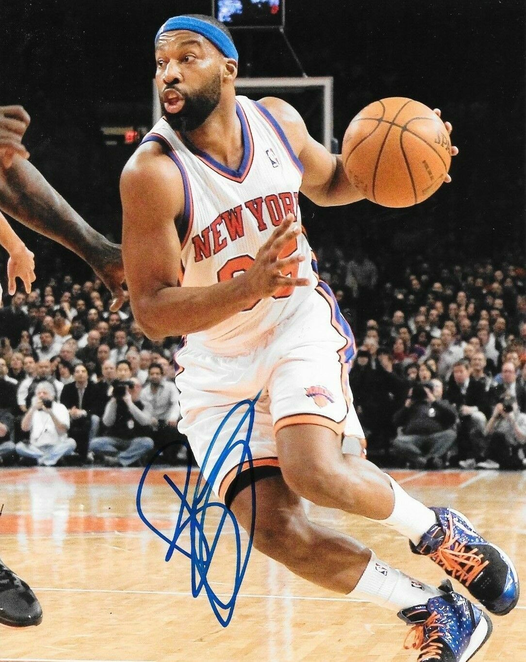 Baron Davis Autographed Signed 8x10 Photo Poster painting ( Knicks ) REPRINT