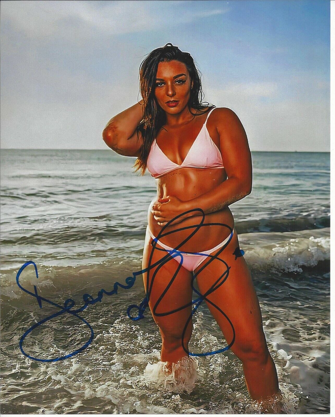 Deonna Purrazzo autographed 8x10 WWE#5