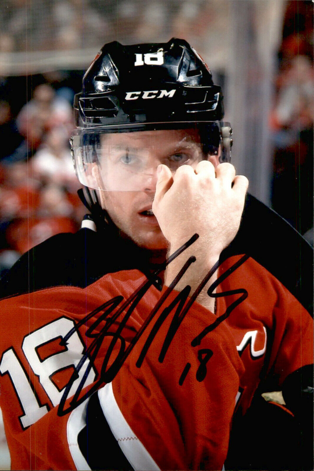 Brian O'Neill SIGNED 4x6 Photo Poster painting NEW JERSEY DEVILS