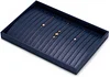 High-end leather jewelry tray necklace ring bracelet tray display display jewelry storage