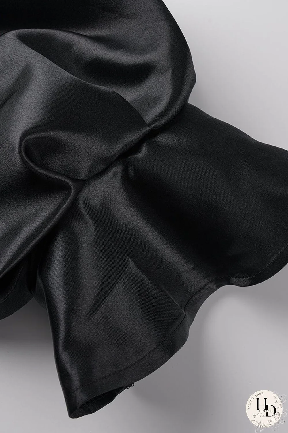 Black Casual Elegant Print Embroidered Split Joint O Neck One Step Skirt Dresses