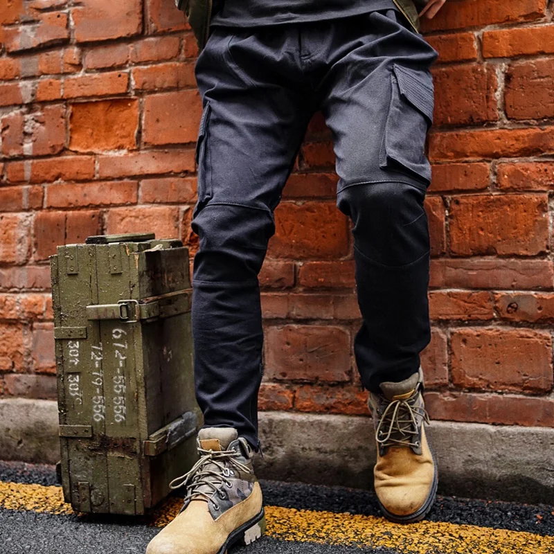 Military Retro Straight Casual Pants