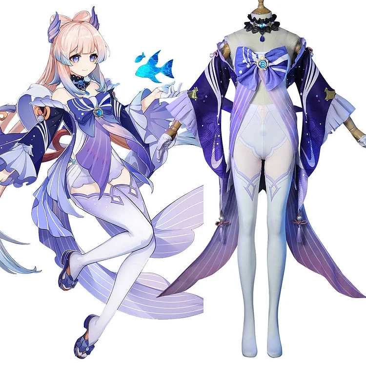 Genshin Impact Kokomi Halloween Cosplay Costume
