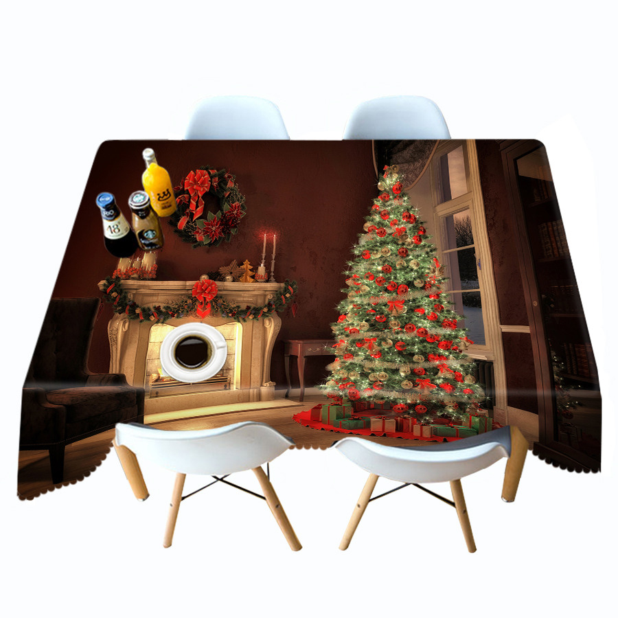 

Christmas - 3D Tablecloth, 140*210cm, 501 Original