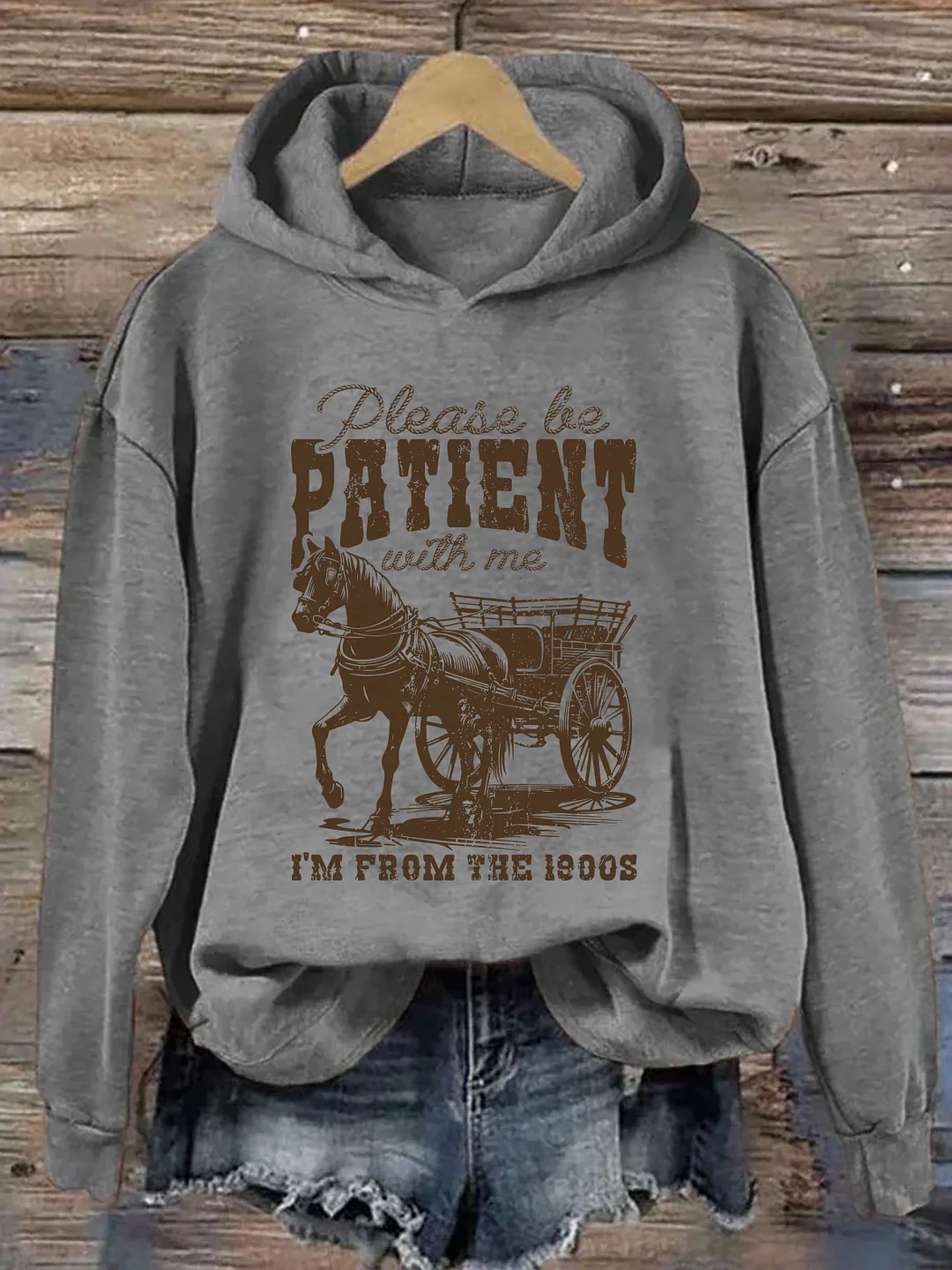 Please Be Patient with Me Hoodie