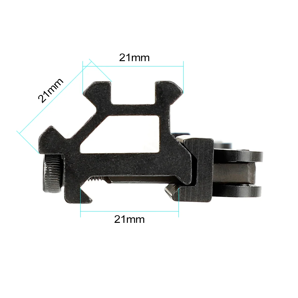 ohhunt® 13-Slot Picatinny Riser Mount for Rifles High Profile Lever Mount