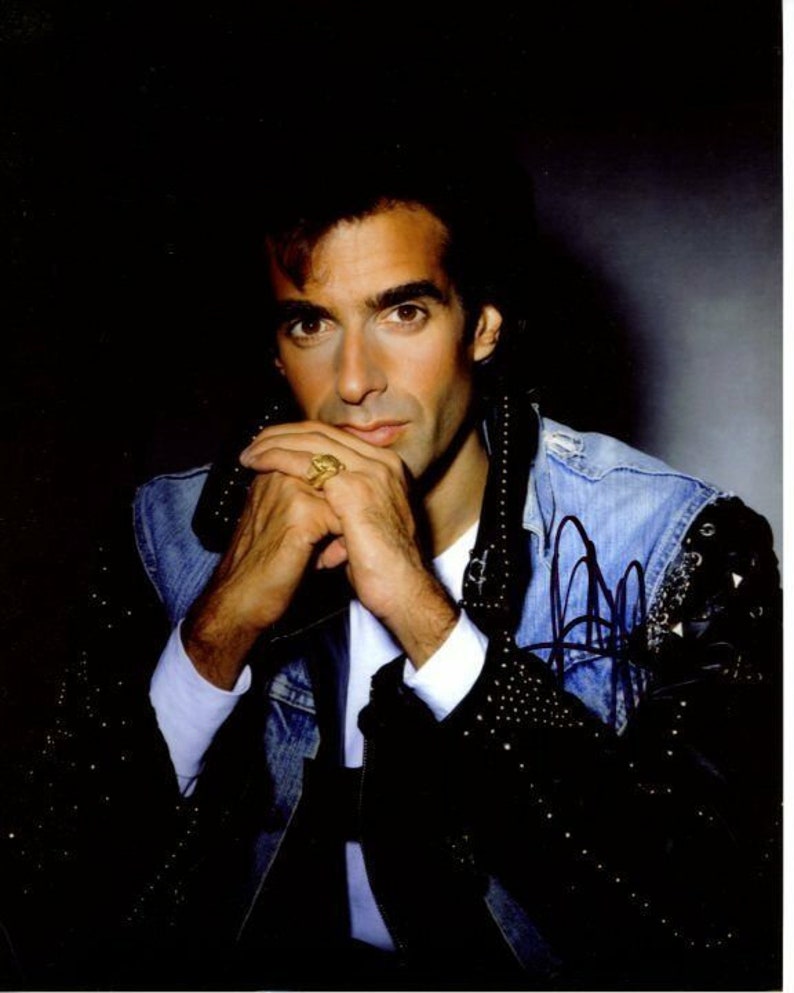 David copperfield signed autographed Photo Poster painting
