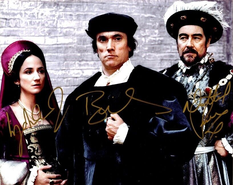 WOLF HALL Photo Poster painting Signed by Three Stars