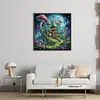 Mushroom House-16CT Stamped Cross Stitch 40*40cm/15.75*15.75in tapestrymarket