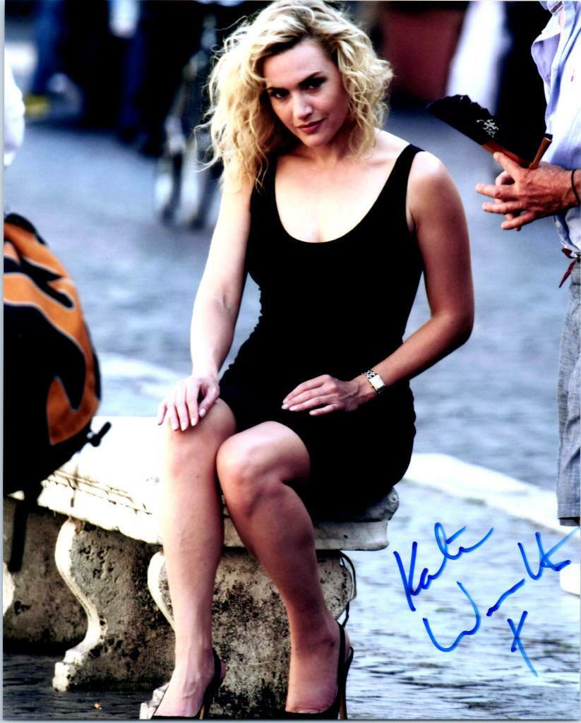 Kate Winslet 8x10 Autographed signed Photo Poster painting Picture and COA