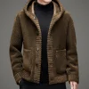 Winter Reversible Sherpa Lapel Thickened Warm Jacket