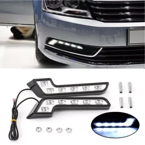 Dronehint L Shaped Fog lights Super White Waterproof Driving Fog Light Lamp Car Parts (For: GMC) Parts