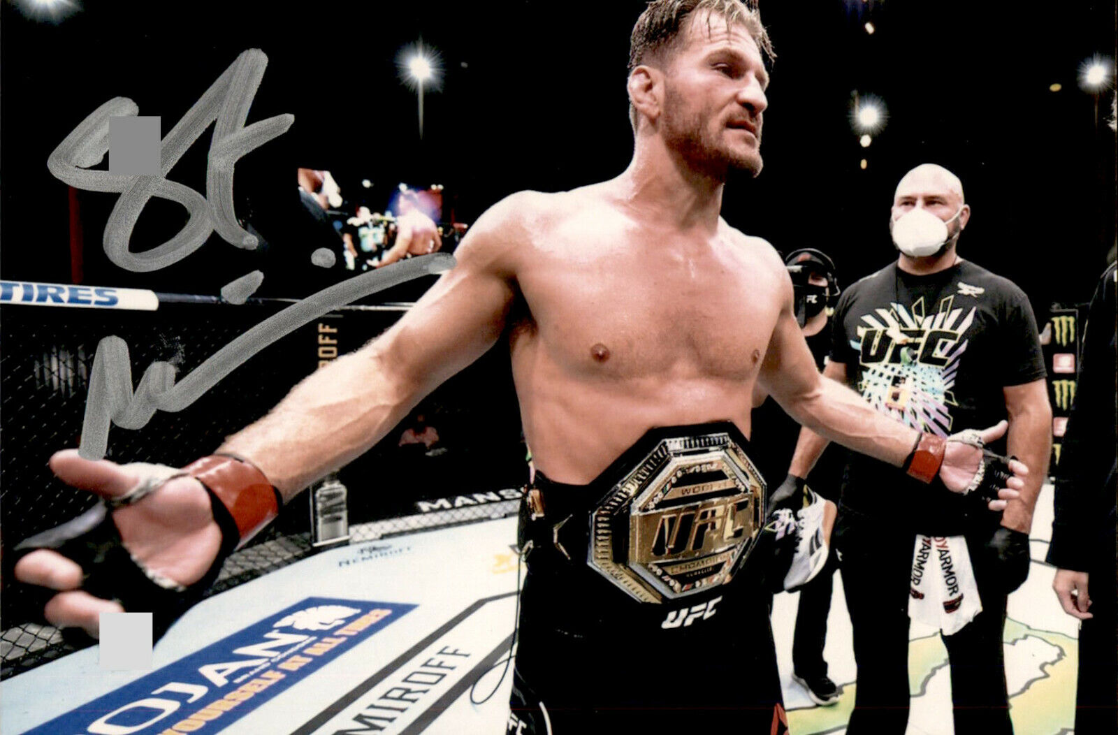 Stipe Miocic SIGNED autographed 4x6 Photo Poster painting UFC HEAVYWEIGHT CHAMPION #4