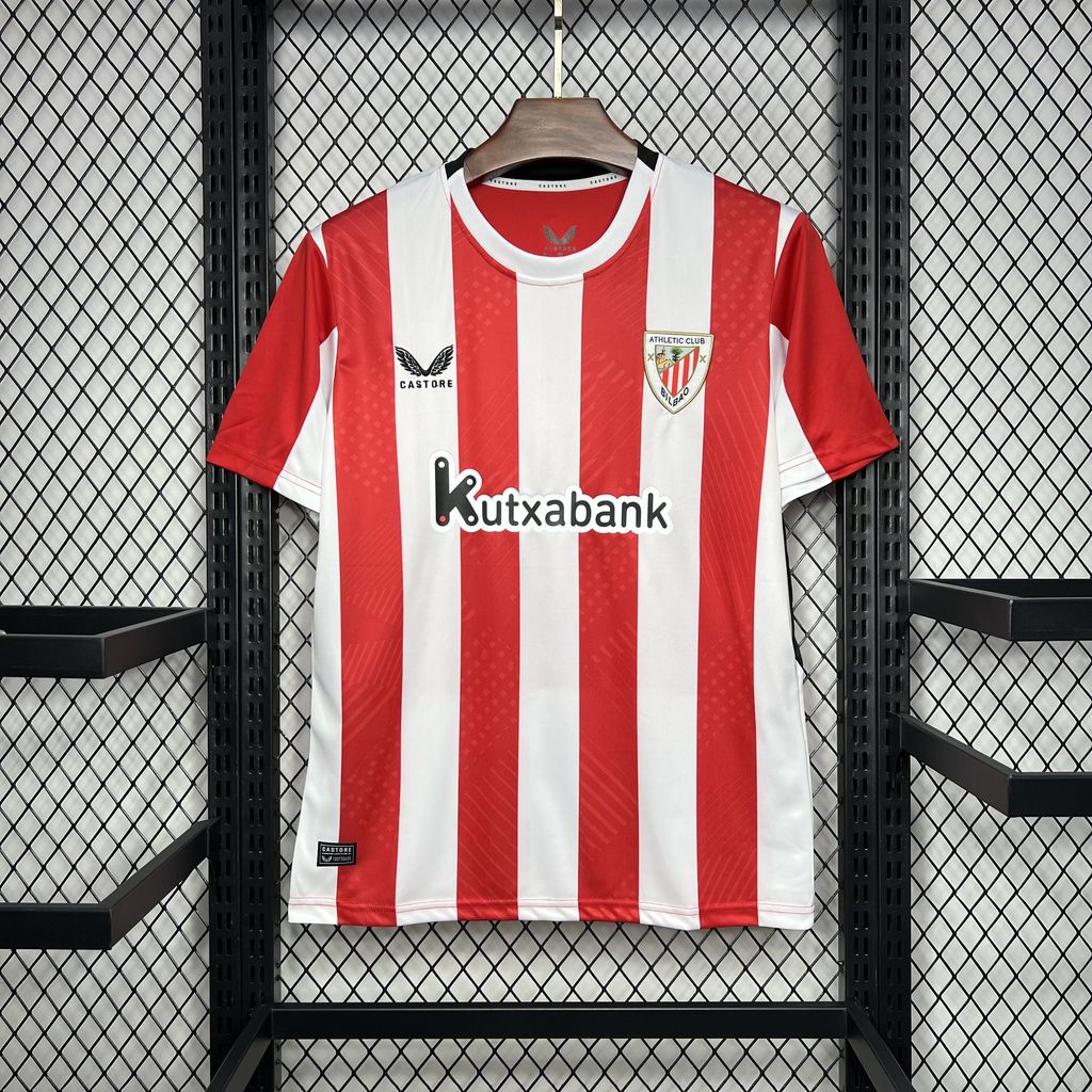 Athletic Bilbao 24-25 Home Stadium Jersey - Fans Version