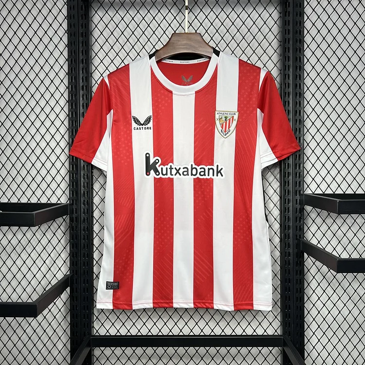 Athletic Bilbao Home Trikot 2024-2025 - Rot