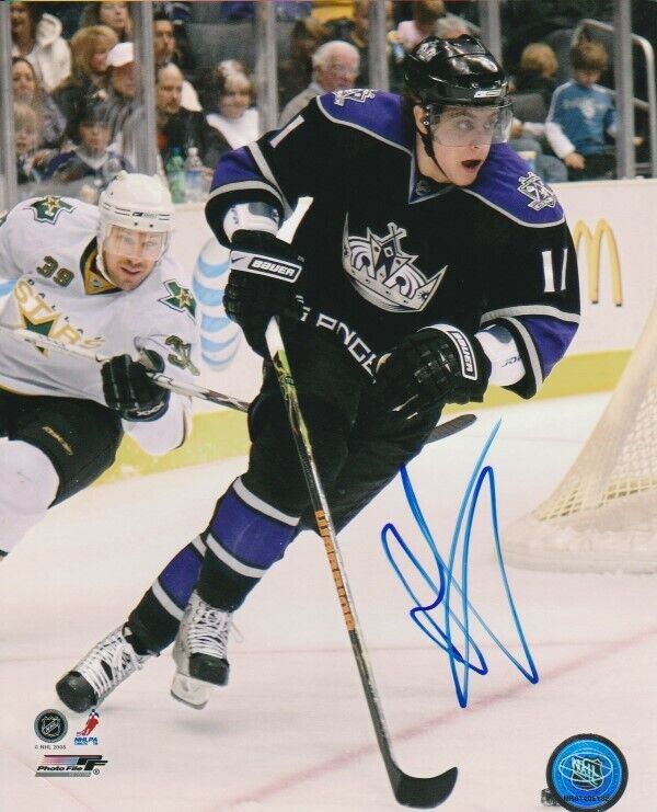 ANZE KOPITAR SIGNED LOS ANGELES LA KINGS 8x10 Photo Poster painting #3 Autograph